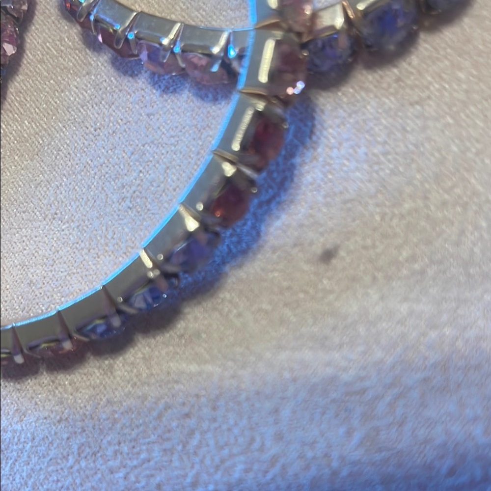 Gold And Silver Stackable Bangle Bracelets - image 4